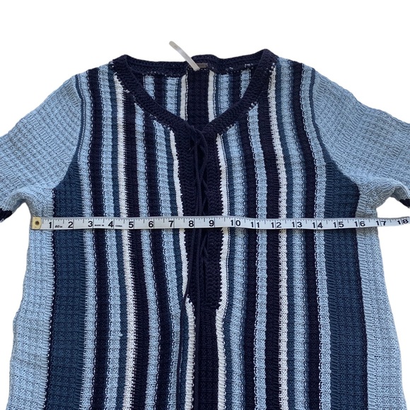 FREE PEOPLE Women’s Blue Lollipop Knit Dress. Size: S - Picture 10 of 12